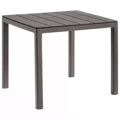 BICA Spa Tavolo Doge 78x78x74cm Tortora in Polipropilene BICA Spa Tavolo Doge 78x78x74cm Tortora in Polipropilene