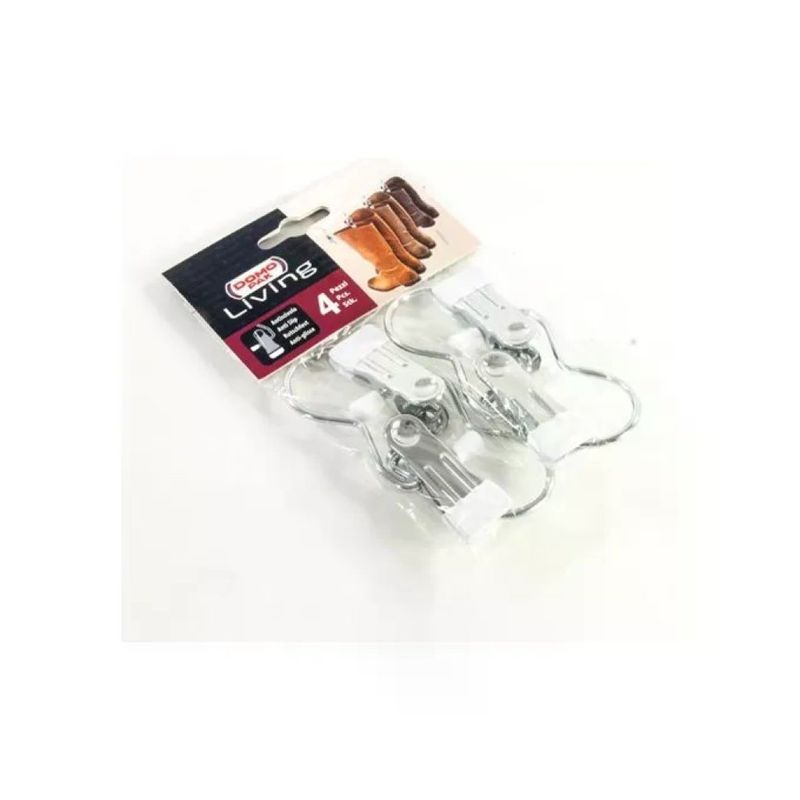 CUKI Set da 4 Grucce con Pinza Antiscivolo