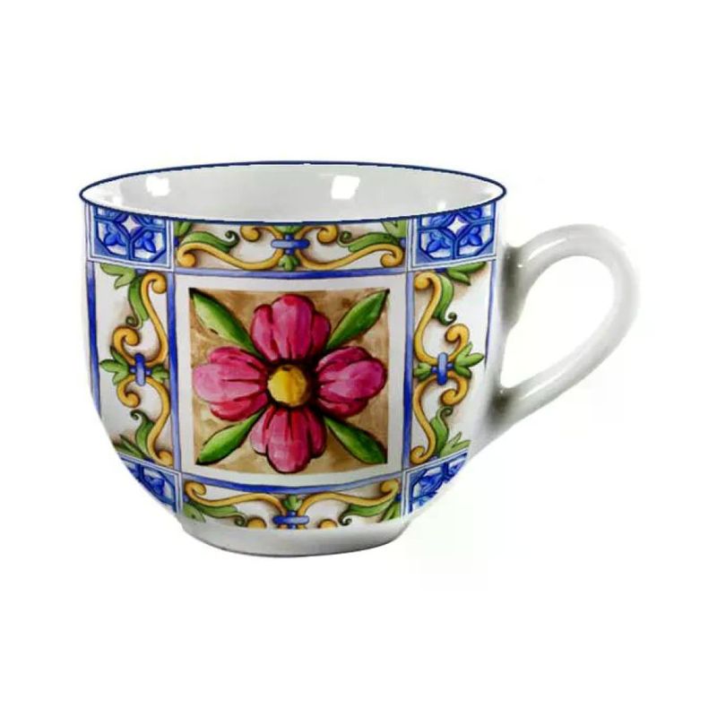 Passionecasa Set 6 Tazzine da Caffè in Porcellana Mediterraneo Passionecasa Set 6 Tazzine da Caffè in Porcellana Mediterraneo