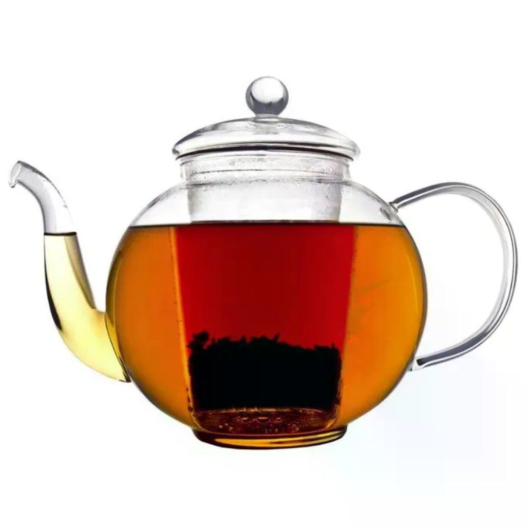 Bredemeijer Verona 1466 Teiera in Vetro Borosilicato 1,5 L con Filtro