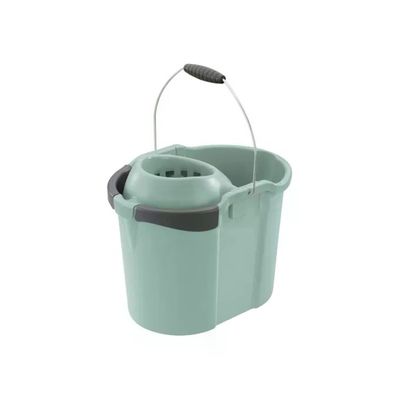Tontarelli Aurora Secchio per Mocio con Strizzatore, Salvia