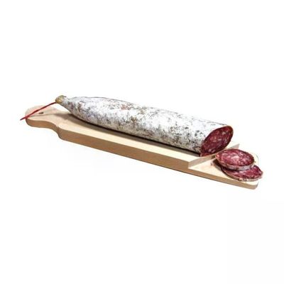 YEPPON Tagliere in Legno di Faggio per Salame 37 x 7,5 cm YEPPON Tagliere in Legno di Faggio per Salame 37 x 7,5 cm