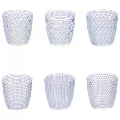 VDE TIVOLI 1996 Villa d’Este Geometrie Clear – Set 6 Bicchieri da Acqua in Vetro, 380 ml VDE TIVOLI 1996 Villa d’Este Geometrie Clear – Set 6 Bicchieri da Acqua in Vetro, 380 ml