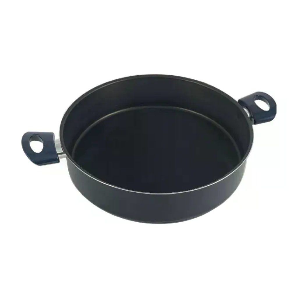 Accademia Bella Blu Tegame con 2 Manici, 32 cm