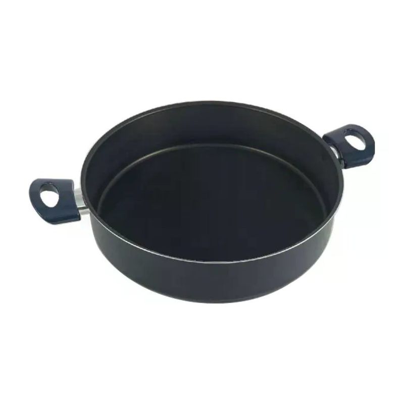 Accademia Bella Blu Tegame con 2 Manici, 32 cm