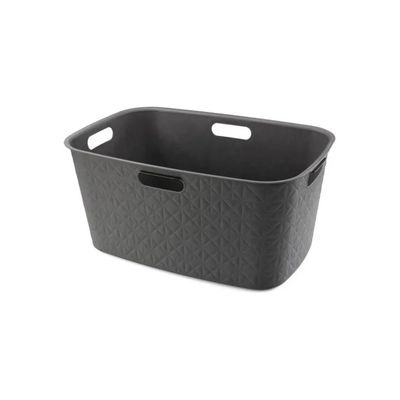 Curver Softex Cesto Portabiancheria 45 L Grigio Antracite