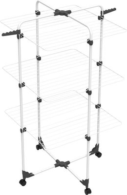 Vileda Modular 3 Stendibiancheria a Torre Bianco e Grigio