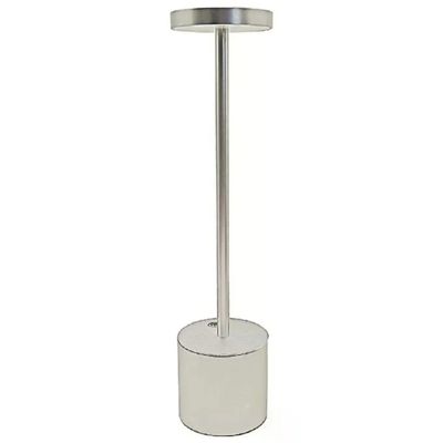 VIGOR-BLINKY VIGOR Scilla – Lampada da tavolo LED ricaricabile, argento, 3 W