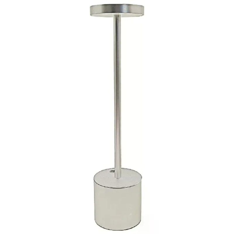 VIGOR-BLINKY VIGOR Scilla – Lampada da tavolo LED ricaricabile, argento, 3 W VIGOR-BLINKY VIGOR Scilla – Lampada da tavolo LED ricaricabile, argento, 3 W