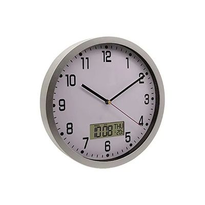 VIGOR-BLINKY Vigor Dali Orologio da Parete con Display LCD, 25 cm