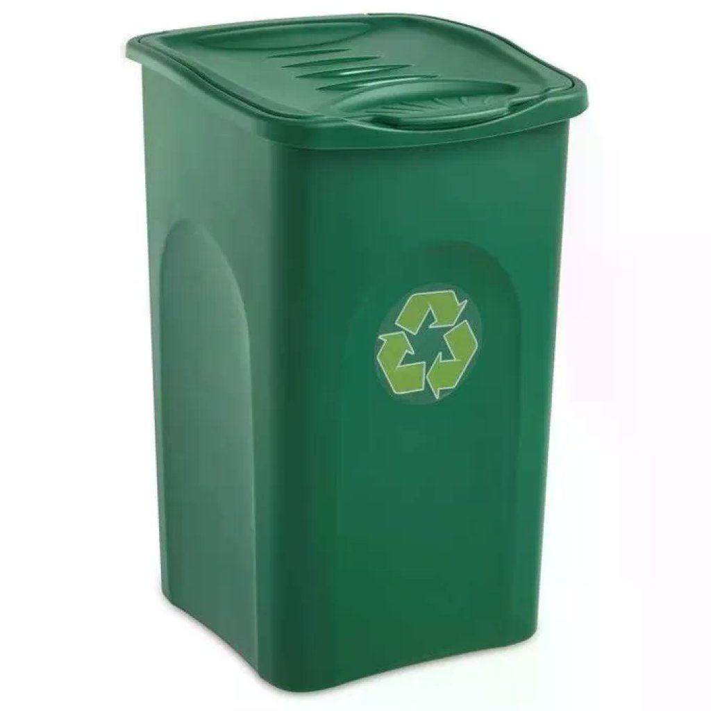Stefanplast Begreen Pattumiera per Raccolta Differenziata 50 L Verde Stefanplast Begreen Pattumiera per Raccolta Differenziata 50 L Verde