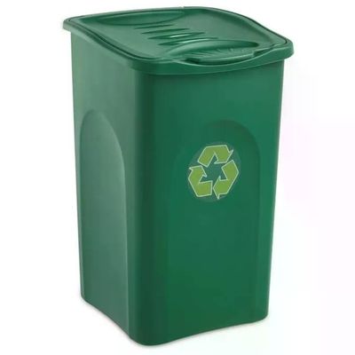 Stefanplast Begreen Pattumiera per Raccolta Differenziata 50 L Verde Stefanplast Begreen Pattumiera per Raccolta Differenziata 50 L Verde