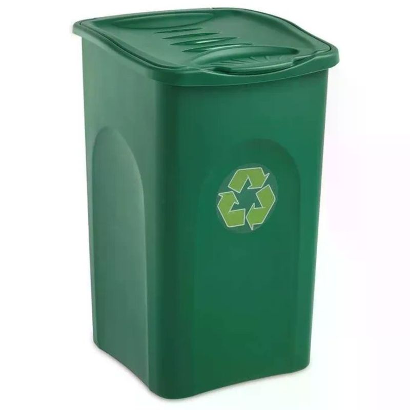Stefanplast Begreen Pattumiera per Raccolta Differenziata 50 L Verde