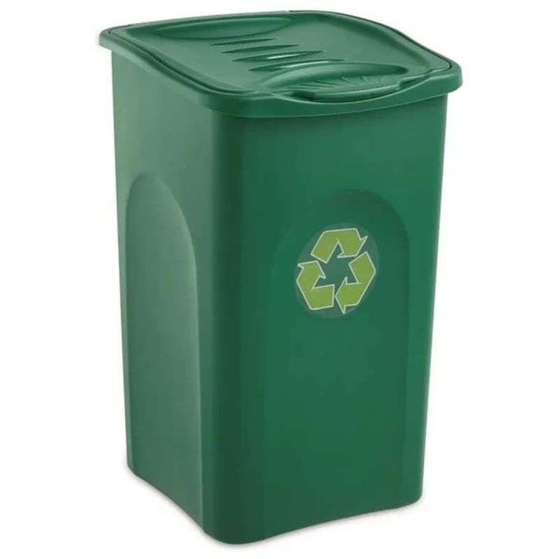 Stefanplast Begreen Pattumiera per Raccolta Differenziata 50 L Verde