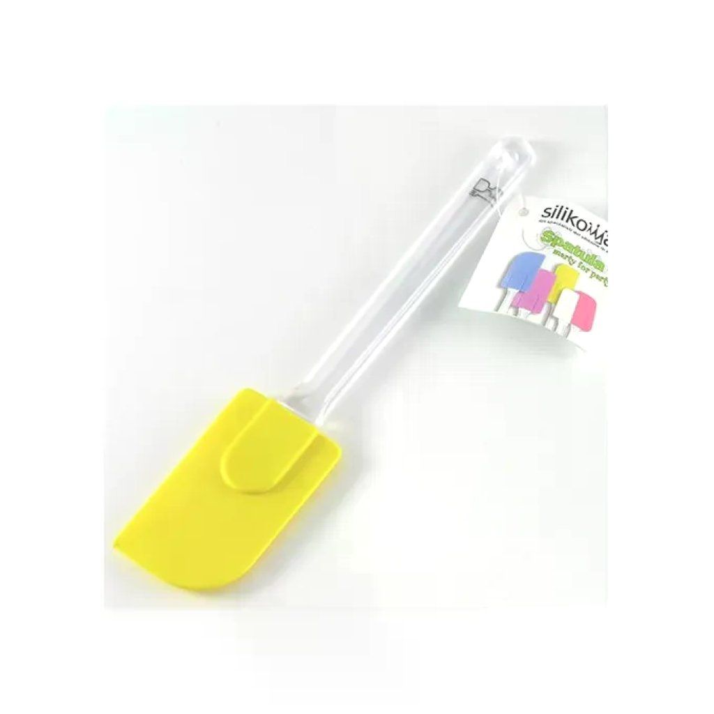 Silikomart ACC027 – Spatola da cucina in silicone giallo, 26 cm