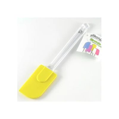 Silikomart ACC027 – Spatola da cucina in silicone gialla, 26 cm