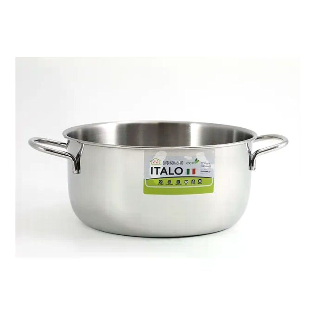 SACIM Casseruola fonda SACIM Italo per induzione, 22 cm, 2 manici