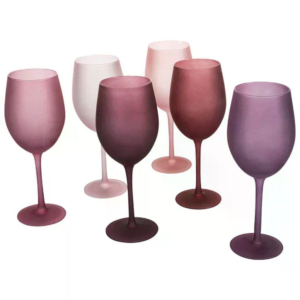 VDE TIVOLI 1996 Villa d’Este Provence – Set 6 calici frosted lavanda, 550 ml