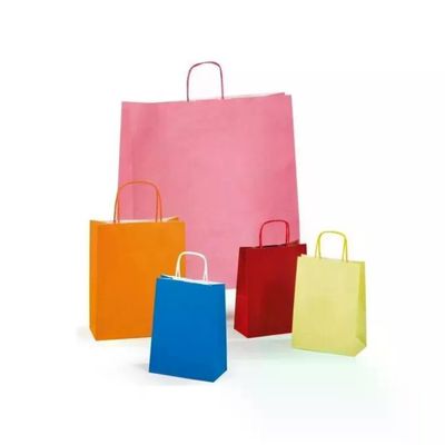 Saul Sadoch Rex Shopper in Carta Colorata, 46 × 16 × 49 cm, Confezione da 25 Saul Sadoch Rex Shopper in Carta Colorata, 46 × 16 × 49 cm, Confezione da 25