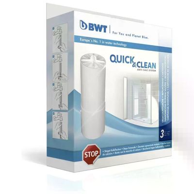 BWT Quick & Clean Filtro Manuale per Acqua con 3 Cartucce