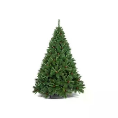 Amicasa Tarvisio Albero di Natale artificiale con pigne, 210 cm, verde Amicasa Tarvisio Albero di Natale artificiale con pigne, 210 cm, verde