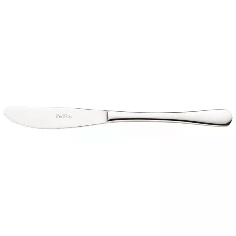 PINTINOX Pinti Hotel Coltello da Tavola in Acciaio Inox 18/10 – 21,1 cm, Confezione da 12