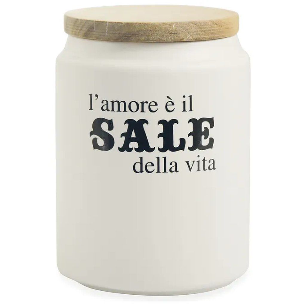 VDE TIVOLI 1996 Villa d’Este Tivoli Barattolo Sale in Gres, 850 ml VDE TIVOLI 1996 Villa d’Este Tivoli Barattolo Sale in Gres, 850 ml
