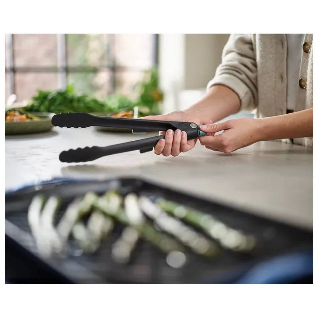Joseph Joseph Duo 10556 – Pinze da cucina 30 cm, Nero/Blu Joseph Joseph Duo 10556 – Pinze da cucina 30 cm, Nero/Blu