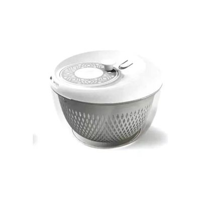 Stefanplast Tosca Centrifuga per Insalata 2 in 1, 26 cm, 4,5 L, Grigia