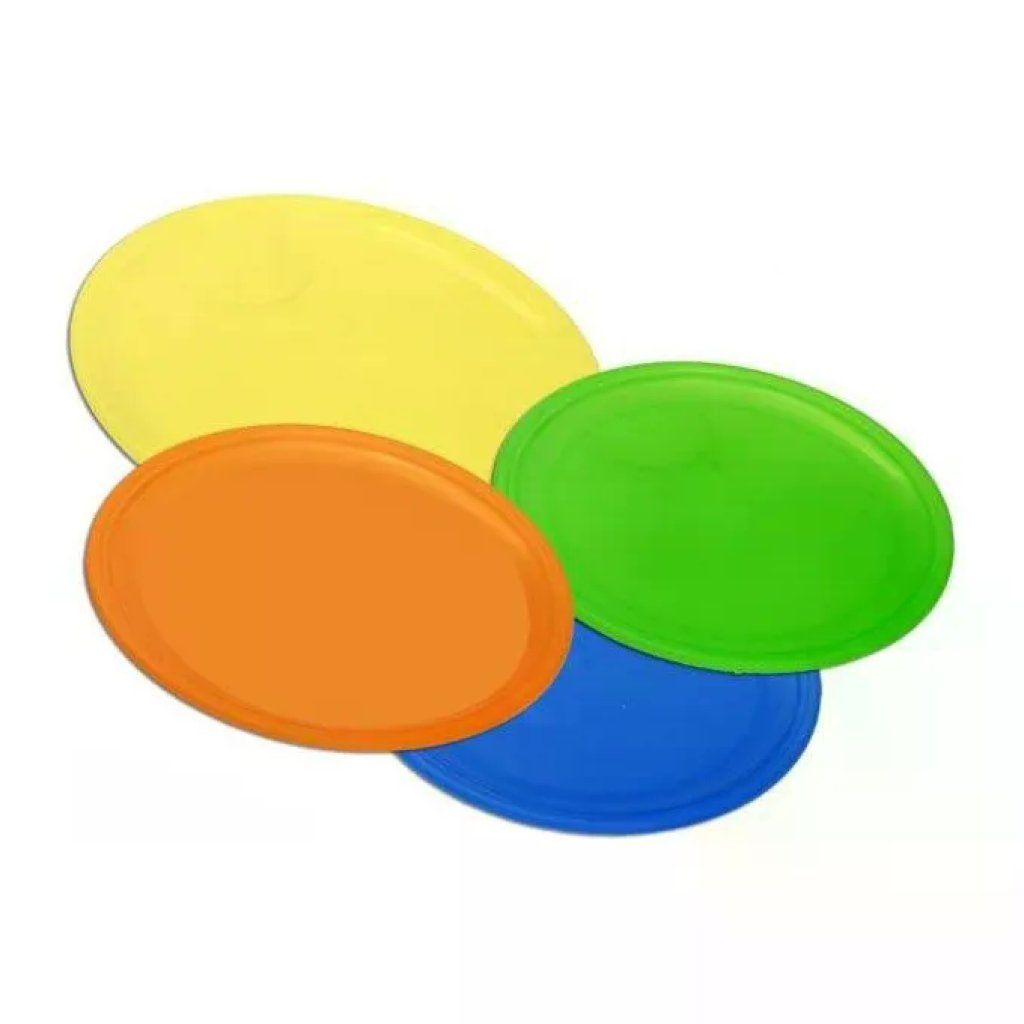DEM Set 4 Piatti Pizza in Polipropilene 33 cm