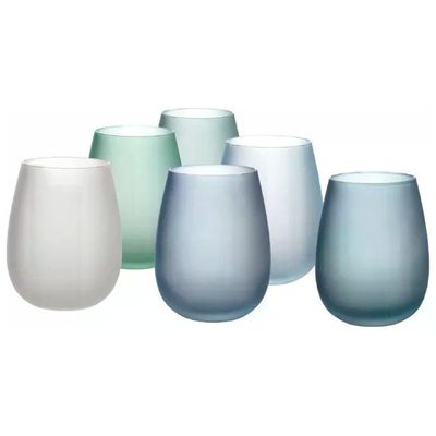 VDE TIVOLI 1996 Villa d’Este Shades of Blue – Set 6 Bicchieri Frosted 500 ml VDE TIVOLI 1996 Villa d’Este Shades of Blue – Set 6 Bicchieri Frosted 500 ml