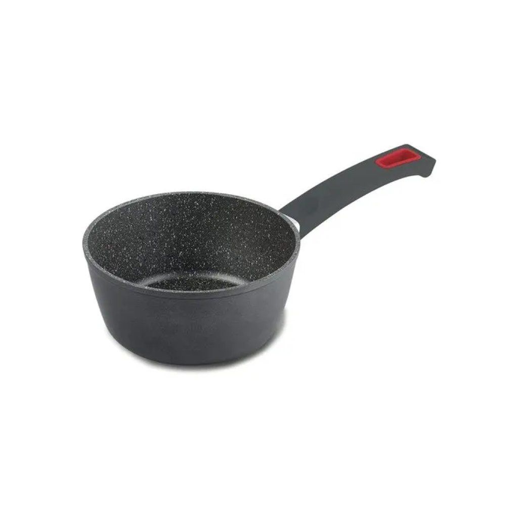 Ghidini Cipriano Viva’ Casseruola Grigia e Rossa, 16 cm Ghidini Cipriano Viva’ Casseruola Grigia e Rossa, 16 cm