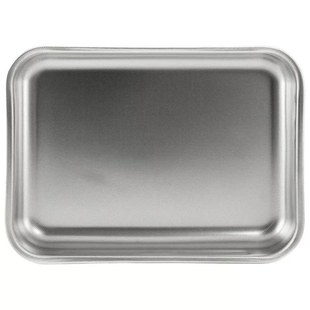 STEELPAN Steel Pan 101801 Teglia da Forno Rettangolare in Acciaio Inox 18/10, 25 × 19 × 5 cm STEELPAN Steel Pan 101801 Teglia da Forno Rettangolare in Acciaio Inox 18/10, 25 × 19 × 5 cm