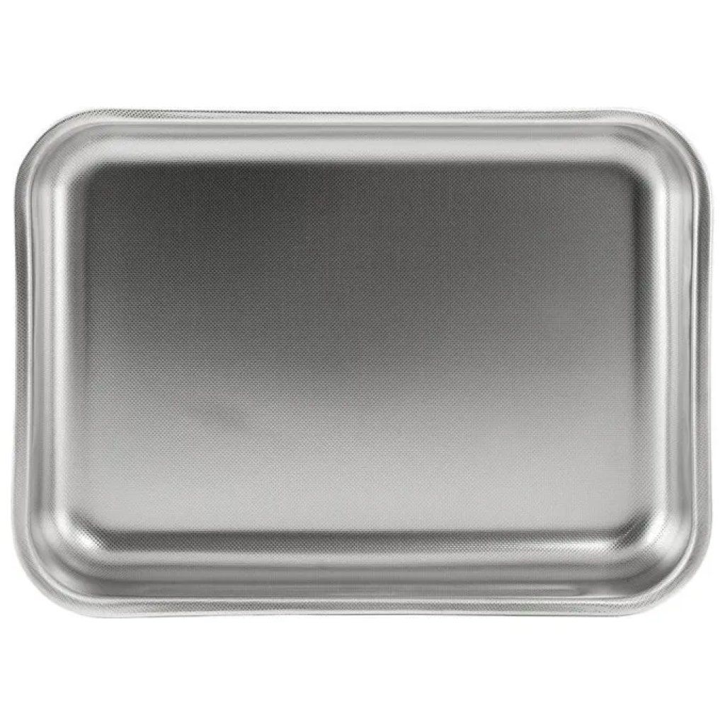 STEELPAN Steel Pan 101801 – Teglia da forno rettangolare 25 × 19 × 5 cm