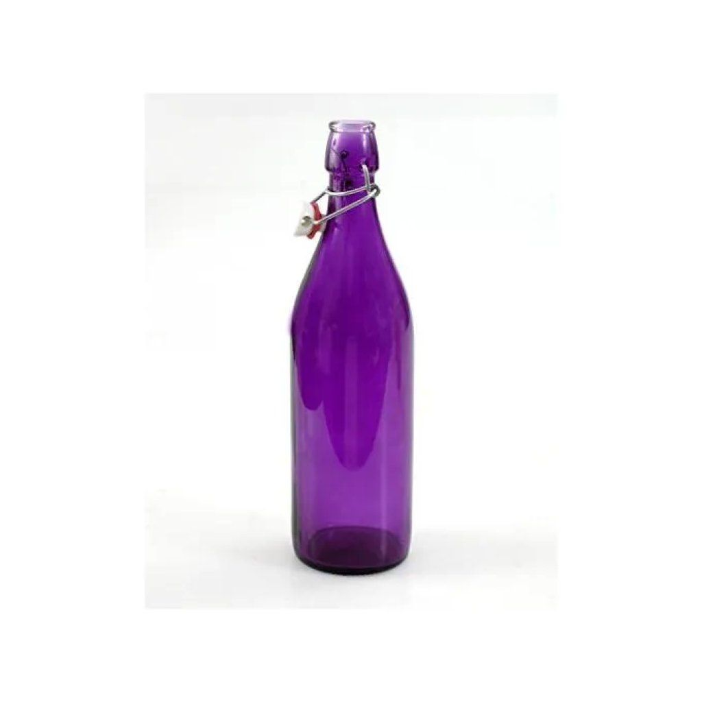 Bormioli Rocco Giara – Set 6 bottiglie viola da 1 L