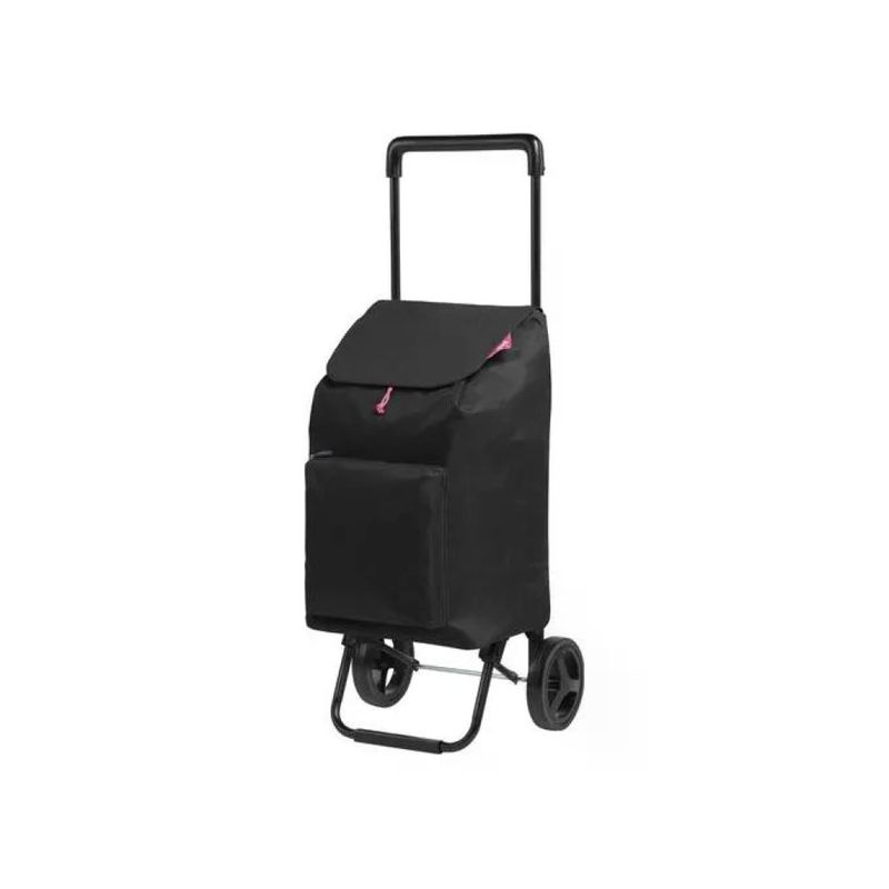 Gimi Argo Carrello Portaspesa Pieghevole 42 L Nero