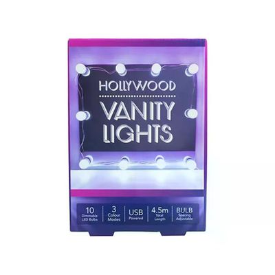 ALTRI Luci LED Hollywood Vanity dimmerabili, set da 10 con 3 tonalità e alimentazione USB ALTRI Luci LED Hollywood Vanity dimmerabili, set da 10 con 3 tonalità e alimentazione USB