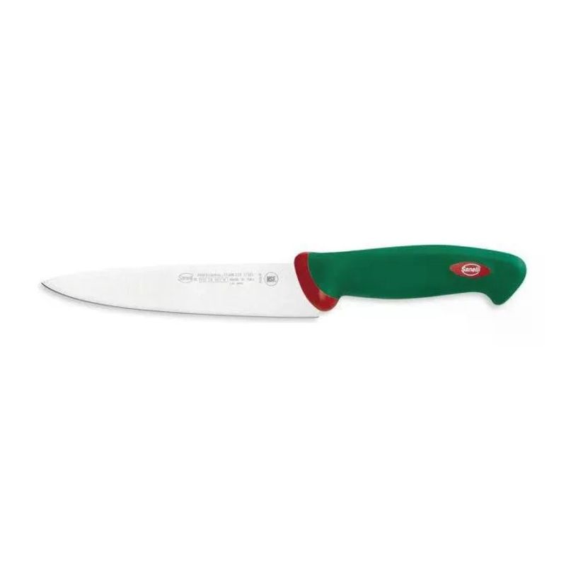 Sanelli Premana Professional – Coltello da cucina, lama 18 cm, manico verde