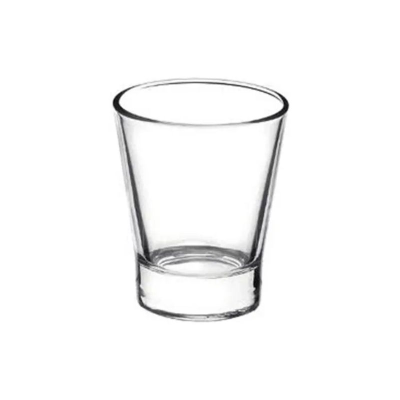 Bormioli Rocco Caffeino – Set di 6 Bicchieri da Caffè in Vetro Temperato, 8,5 cl