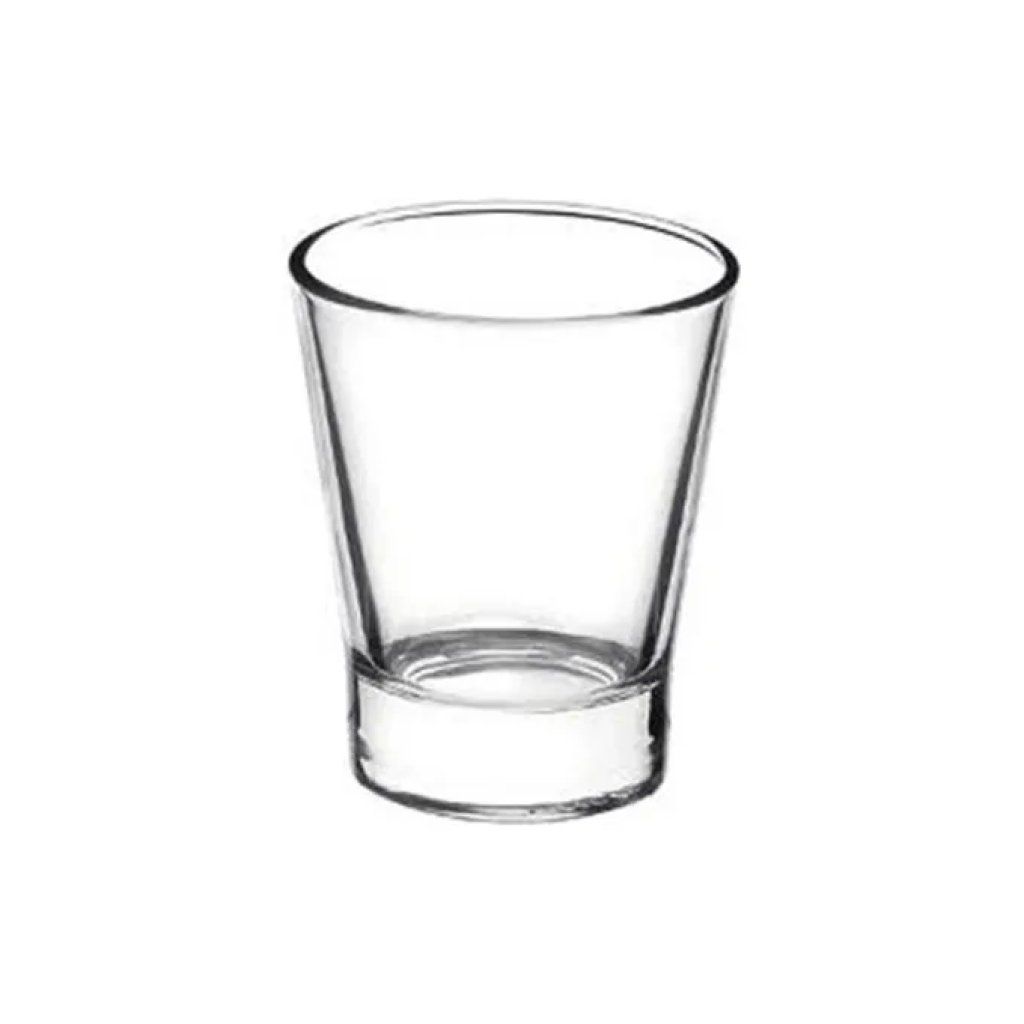 Bormioli Rocco Caffeino – Set 6 bicchieri da caffè in vetro temperato, 8,5 cl