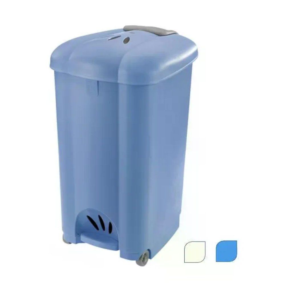Tontarelli Carolina TON678 Pattumiera a Pedale 50 L Panna
