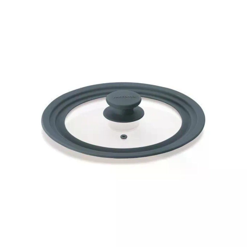 Tescoma Unicover 619121 – Coperchio universale in vetro e silicone, 20/22/24 cm