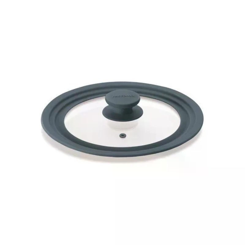 Tescoma Unicover 619121 – Coperchio universale in vetro e silicone, 20/22/24 cm