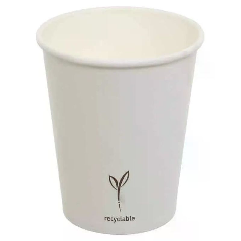 BYO Bicchieri in Carta Bianchi 250 ml, 50 Pezzi