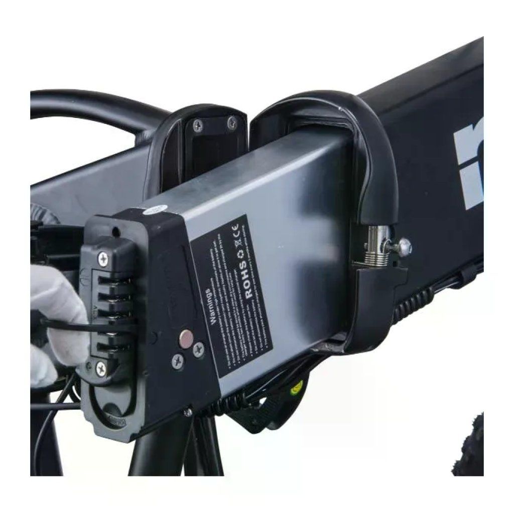 NILOX Batteria Nilox J4 Plus per Bici Elettrica con Custodia, Nera