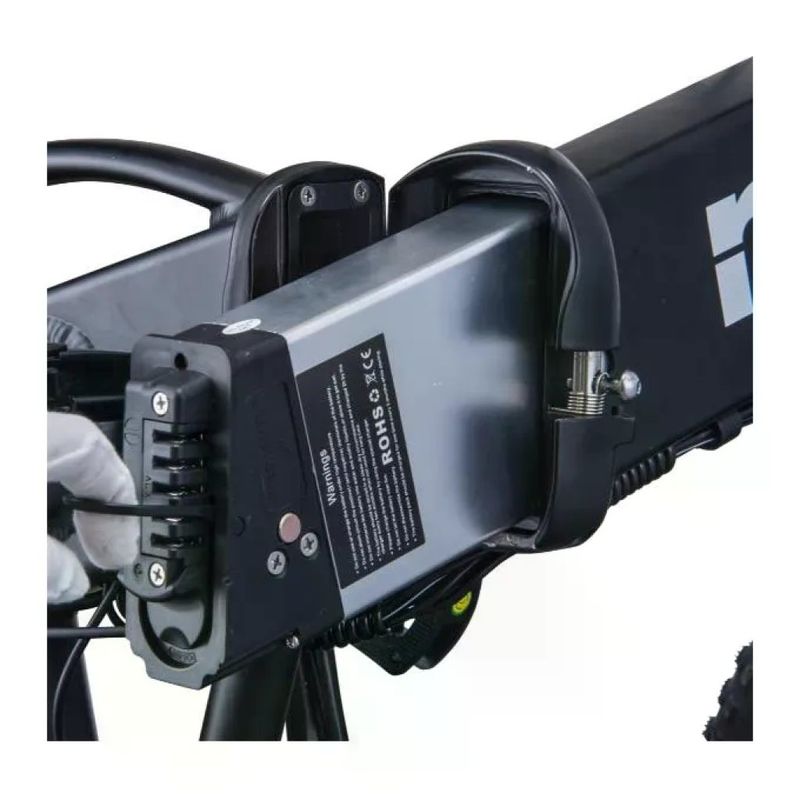 NILOX Batteria Nilox J4 Plus per Bici Elettrica con Custodia, Nera