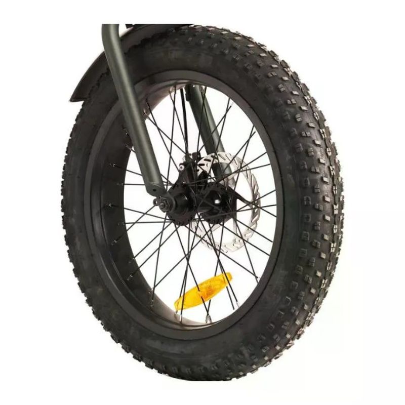 Nilox ZM9SPX80003 Ruota Anteriore per eBike X8 e X8 Plus, Nera
