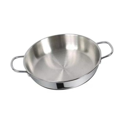 Metalsomma Tegame in Acciaio Inox 18/10, 2 Manici, 16 cm Metalsomma Tegame in Acciaio Inox 18/10, 2 Manici, 16 cm