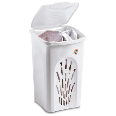 Stefanplast Portabiancheria Forato Bianco