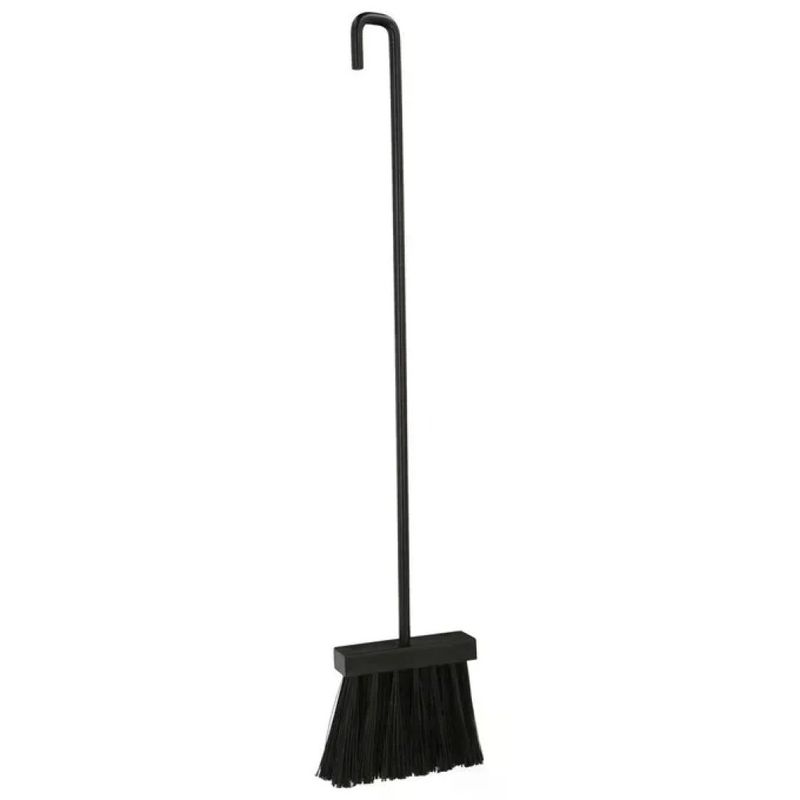 MILLE Scopino per Camino in Ferro Nero, 55 cm